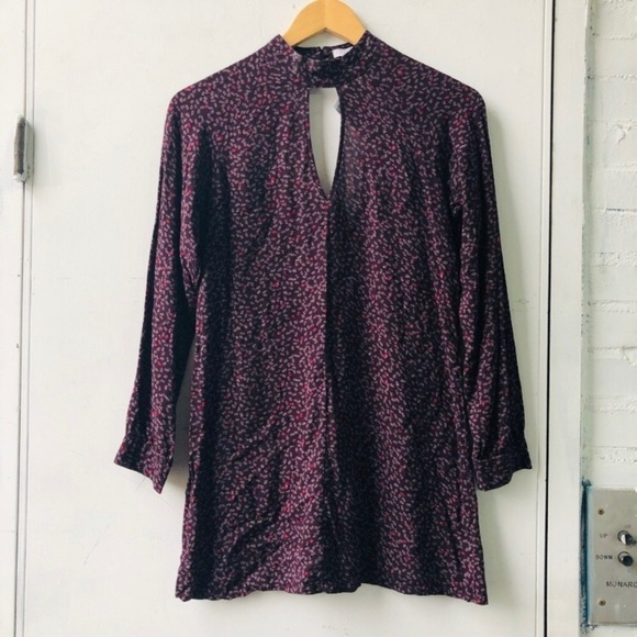 URBAN OUTFITTERS Cooperative Purple Keyhole Dress - Picture 3 of 8